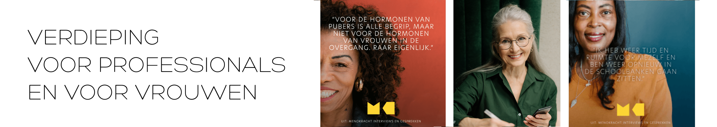 Verdiepende interventies rond overgang en werk. Versterk werkvermogen, leiderschap en duurzame inzetbaarheid in uw organisatie.