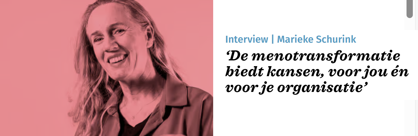 Artikel managementboek over boek menotransformatie